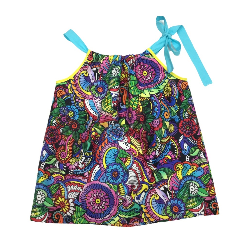 Feeling Groovy Boho Infant Woodstock Hippie Sundress - Chestnut Ridge Originals